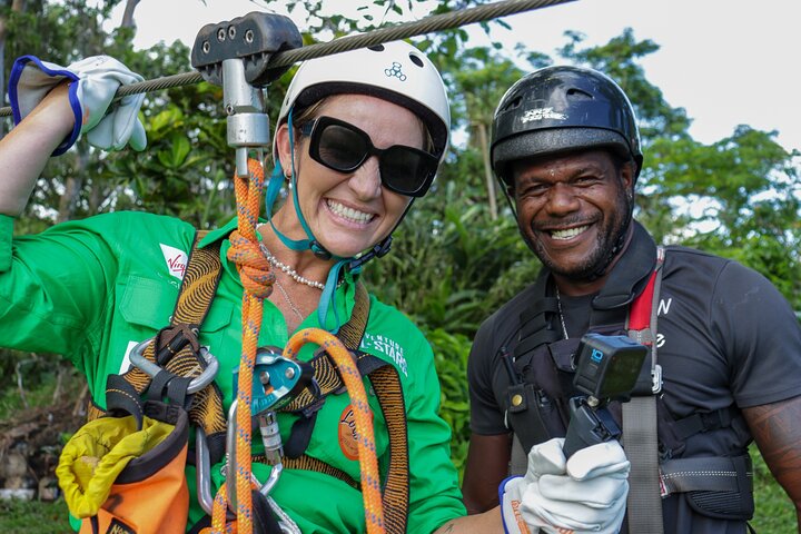 Vanuatu Jungle Zipline, Swing and Skybridge Combo with Transfer