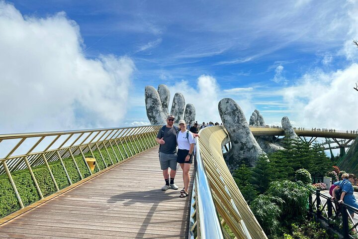 Avoid crowds Ba Na Hills Private Tour & Explore Marble Mountains
