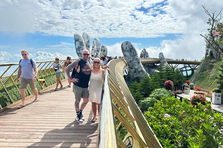 Avoid crowds Ba Na Hills Private Tour & Explore Marble Mountains