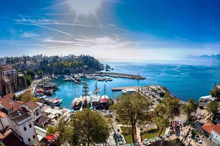 Antalya : Old City, Waterfalls with Boat & Olympos Cable Car