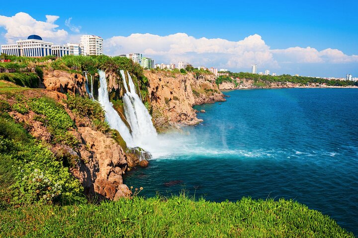 Antalya : Old City, Waterfalls with Boat & Olympos Cable Car