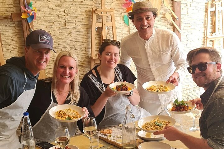 Sea View Sicilian Cooking Class with Chef Mimmo