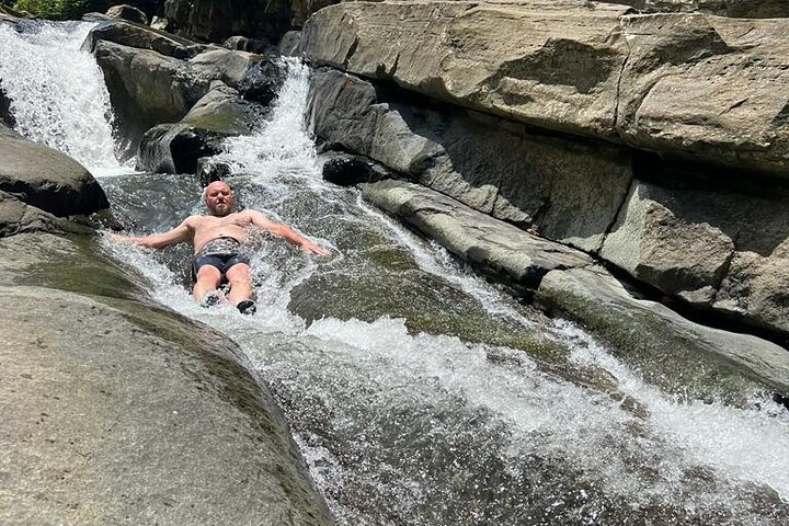 El Yunque Rainforest Waterslides and Luquillo Beach w/ Transport