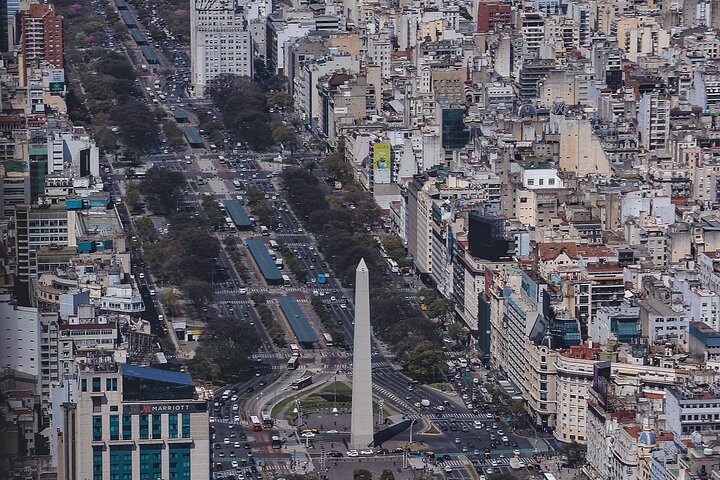 Private Helicopter Flight over the City of Buenos Aires