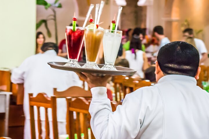 From Merida: Chichen Itza Tour, Izamal, Cenote Ik Kil and Food