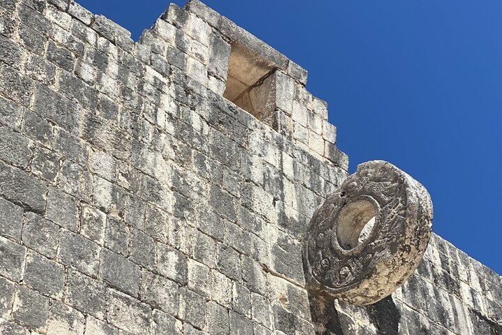 From Merida: Chichen Itza Tour, Izamal, Cenote Ik Kil and Food