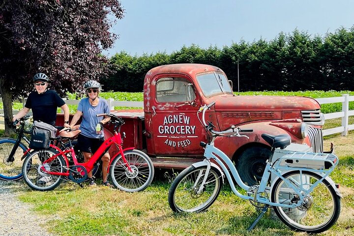 Electric Bike Ride on the Olympic Discovery Trail