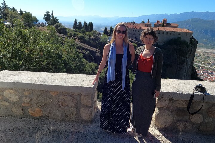 Guided all day tour to Meteora rocks & Monasteries