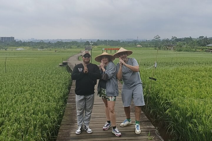Jakarta Bogor Botanical Garden, Waterfall and Rice terrace, Lunch