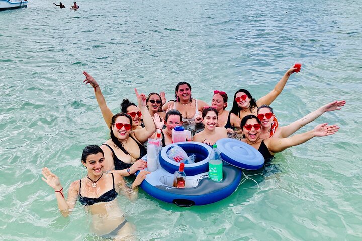 Private Catamaran Cruise with Slide & unlimited drinks