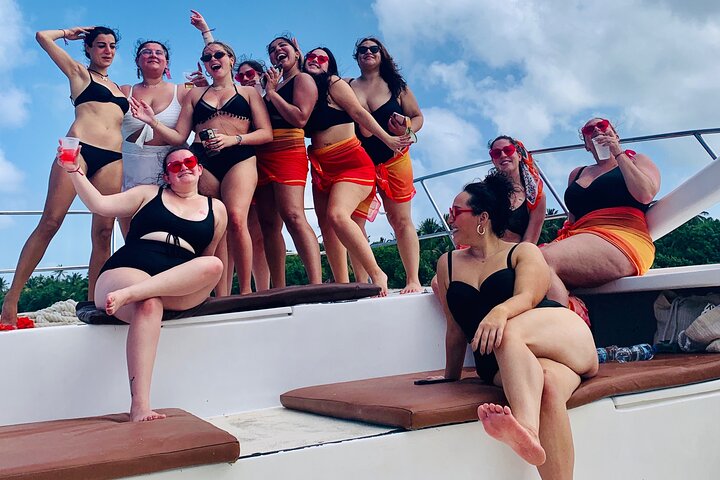 Private Catamaran Cruise with Slide & unlimited drinks