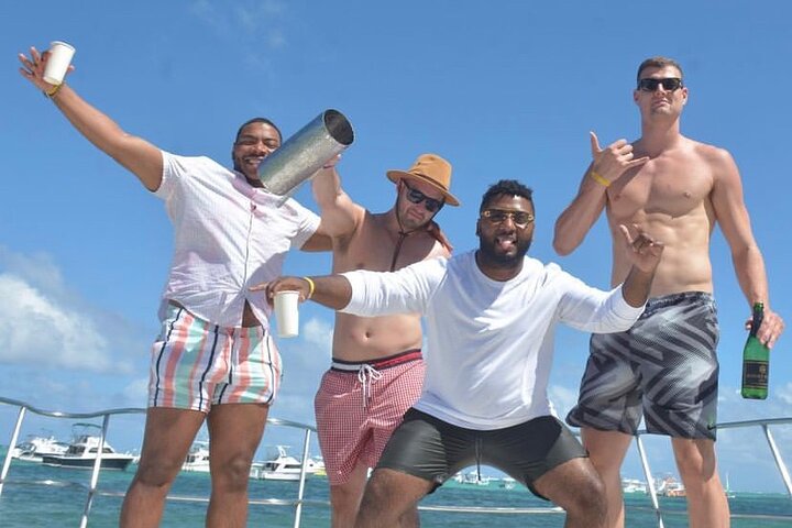 Private Catamaran Cruise with Slide & unlimited drinks
