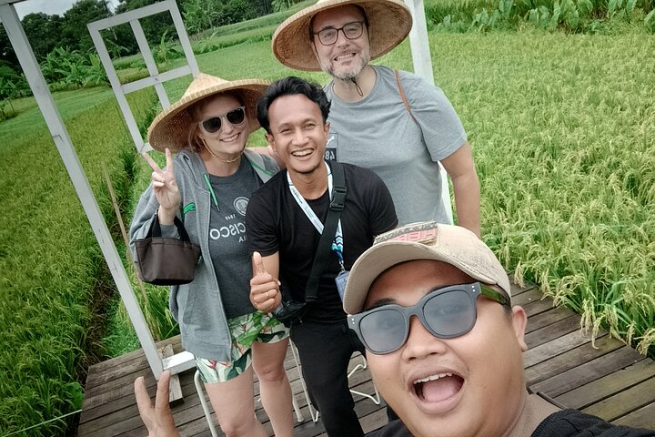 Jakarta Bogor Botanical Garden, Waterfall and Rice terrace, Lunch