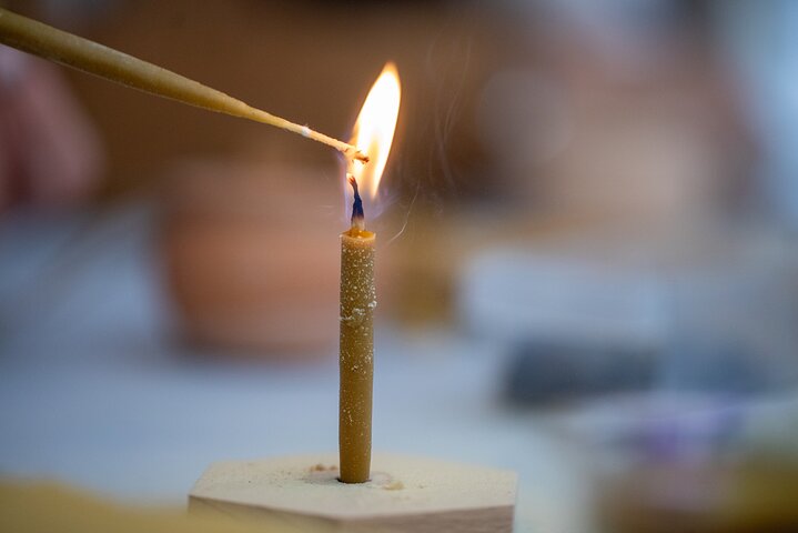 Private Honey Farm Tour and Beeswax Candle Making in Spitak