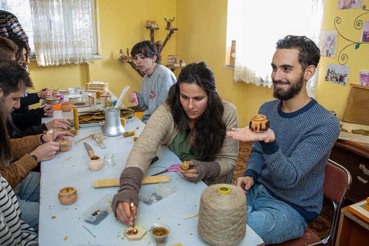 Private Honey Farm Tour and Beeswax Candle Making in Spitak