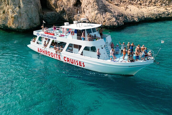 From Protaras: Turtle Cove & Blue Lagoon Cruise