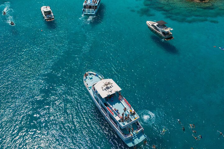 From Protaras: Turtle Cove & Blue Lagoon Cruise