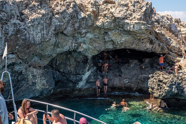 From Protaras: Turtle Cove & Blue Lagoon Cruise