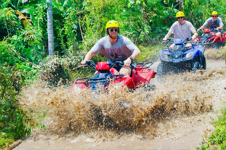 Ubud ATV Ride Through Elephant Cave, Monkey Forest, Waterfall