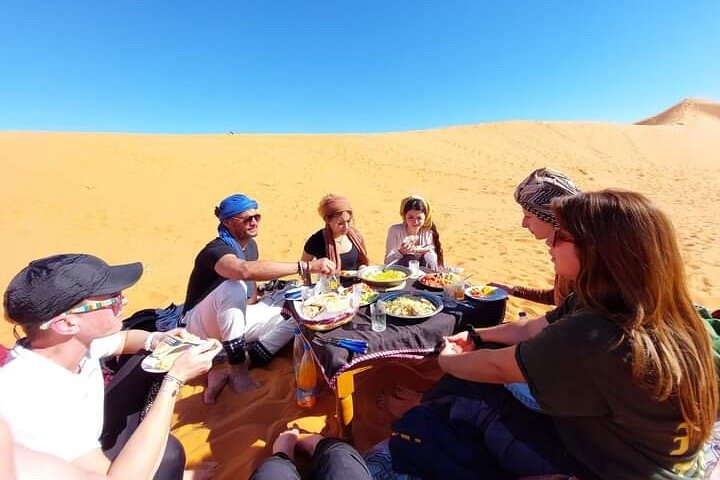 Overnight Camel Trek in Merzouga Desert