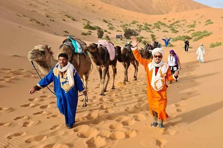 Overnight Camel Trek in Merzouga Desert