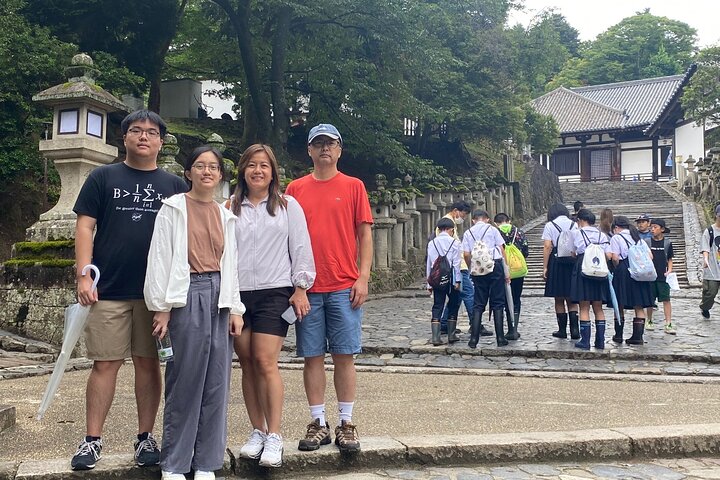 Nara Day Trip from Osaka by Private Car with Licensed Guide
