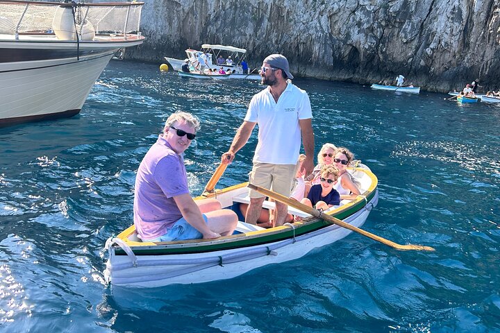 Capri Blue Grotto Small-Group Boat Day Tour From Sorrento