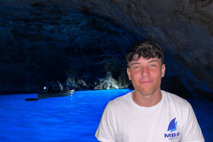 Capri Blue Grotto Small-Group Boat Day Tour From Sorrento