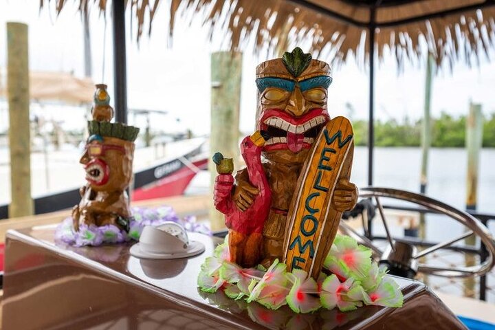 Ft Myers Beach 2 Hour Tiki Pub Fun in the Sun Dolphin Cruise