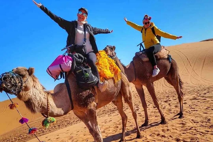 Overnight Camel Trek in Merzouga Desert
