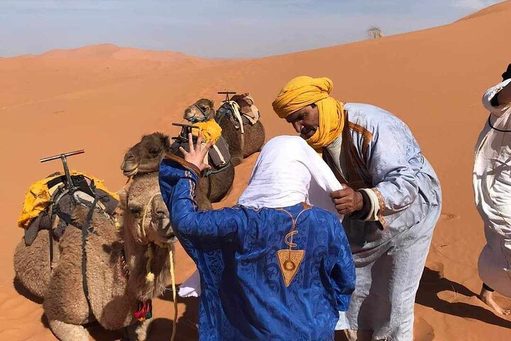 Overnight Camel Trek in Merzouga Desert