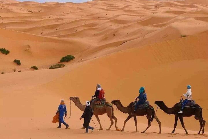 Overnight Camel Trek in Merzouga Desert