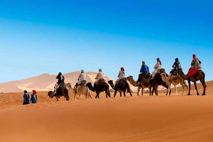 Overnight Camel Trek in Merzouga Desert