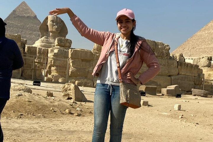 Full day Private Tour Giza Pyramids Sakkara Memphis Dahshur