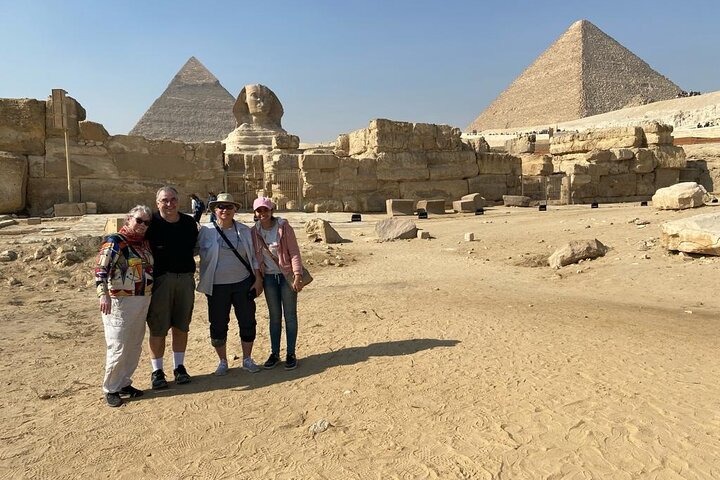 Private Tour to Giza pyramids & Grand Museum from Alexandria Port