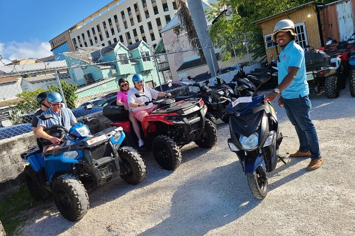 ATV Half Day City Tour in Nassau: Guided Tour With Free Samples