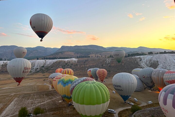 Pamukkale : Hot Air Balloon Sunrise Flight w/Transfer