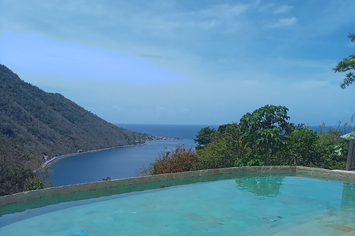 Private Dominica Tour to Trafalgar Falls &Titou Gorge via Minibus