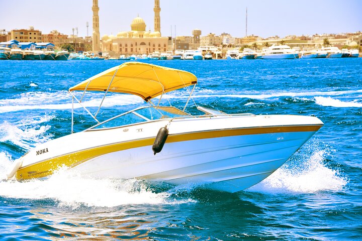 PRIVATE! | 4-hour Speed Boat Trip | Swim With Dolphins, Snorkeling & Island