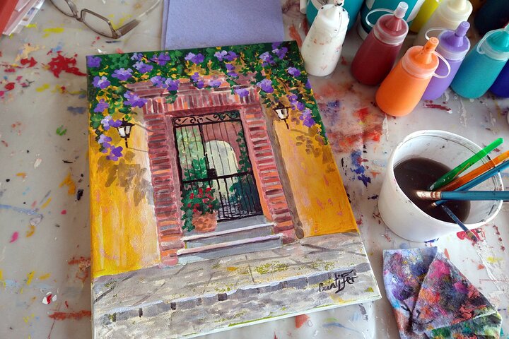 One Painting in One Day, Doors of San Miguel