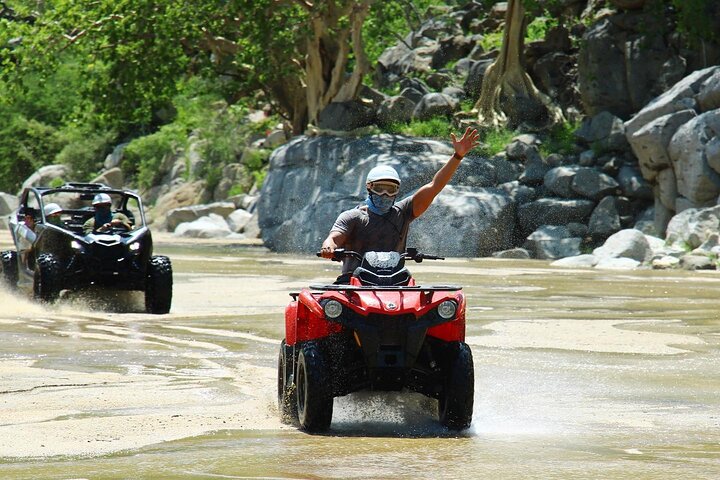 Cabo ATV Tour: Desert, Beach Ride and Tequila Tasting