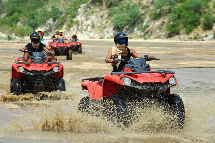 Cabo ATV Tour: Desert, Beach Ride and Tequila Tasting