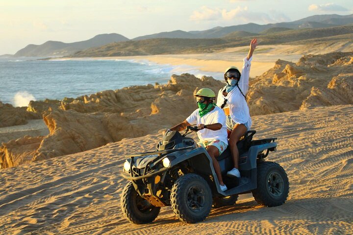 Cabo ATV Tour: Desert, Beach Ride and Tequila Tasting