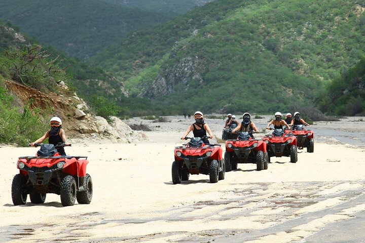 Cabo ATV Tour: Desert, Beach Ride and Tequila Tasting