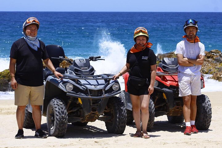 Cabo ATV Tour: Desert, Beach Ride and Tequila Tasting
