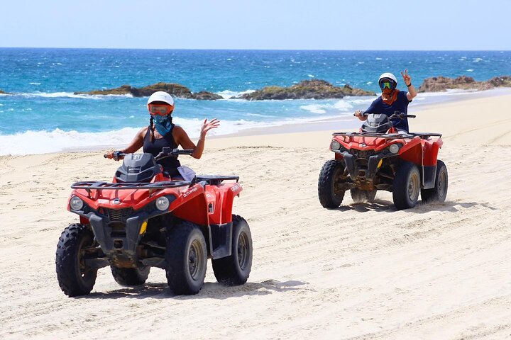 Cabo ATV Tour: Desert, Beach Ride and Tequila Tasting