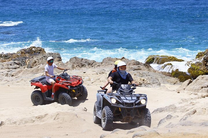 Cabo ATV Tour: Desert, Beach Ride and Tequila Tasting
