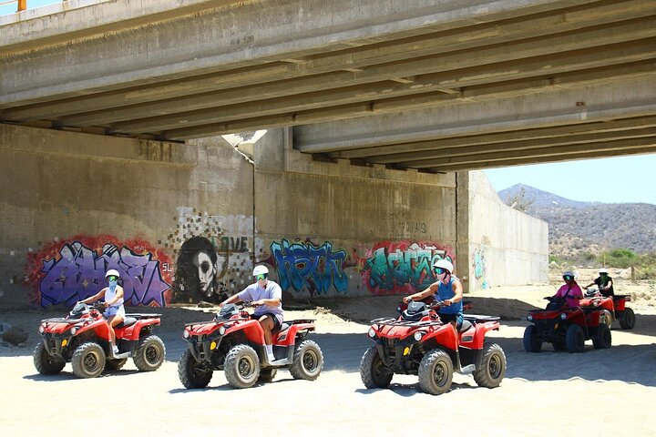 Cabo ATV Tour: Desert, Beach Ride and Tequila Tasting