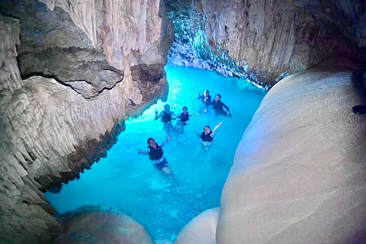 Okinawa Miyako Ultimate Day Trip SUP Snorkel Cave and Canoe