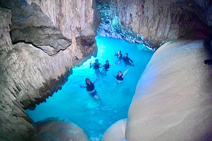 Okinawa Miyako Half Day Pumpkin Cave Caving and Kayaking